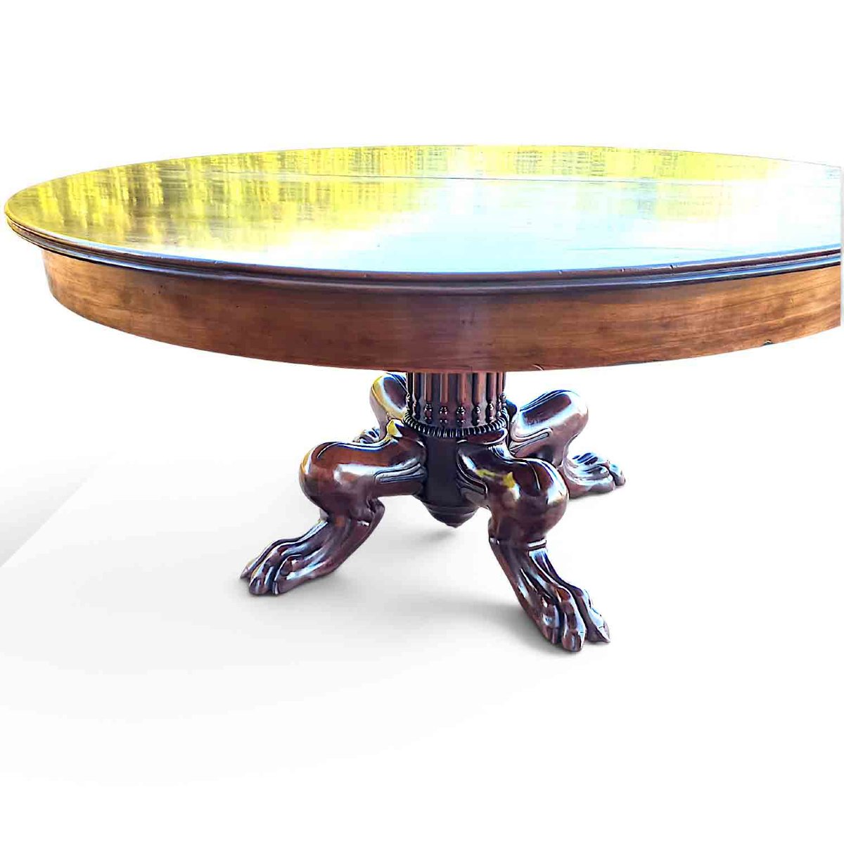 Estampillée JACOB Grande Table à Allonges  L 4m-photo-4