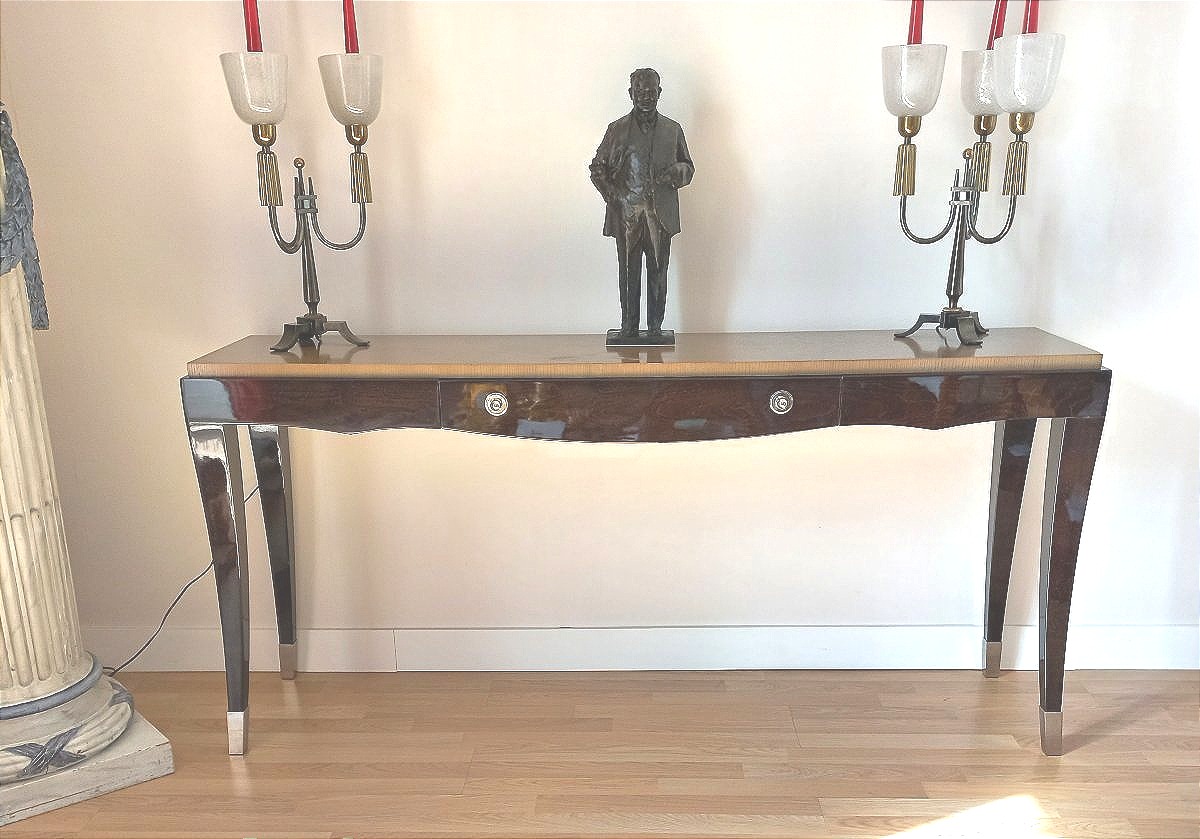 Grande console style Art Déco-photo-2