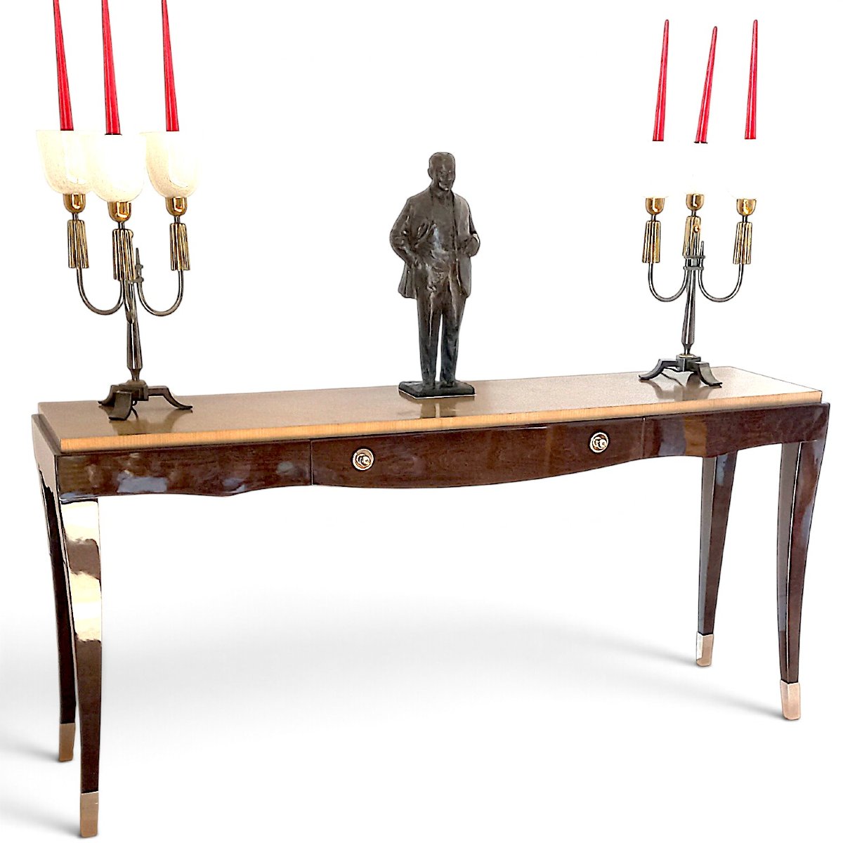 Grande console style Art Déco