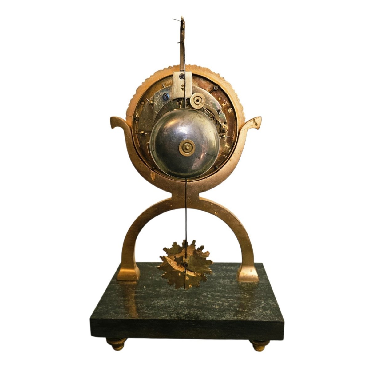 Early 19th-century Skeleton Clock-photo-3