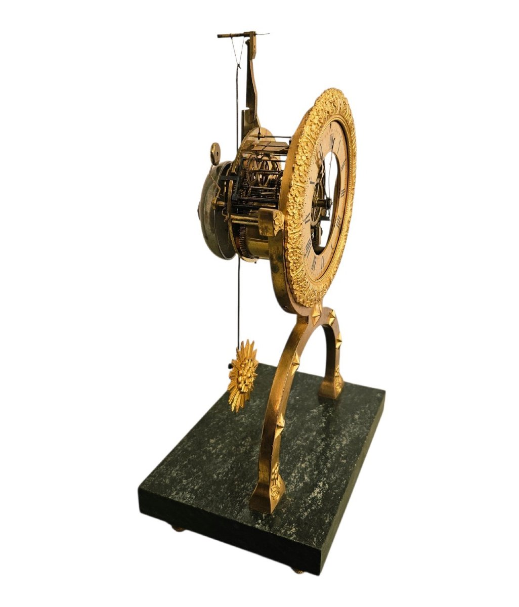 Early 19th-century Skeleton Clock-photo-5