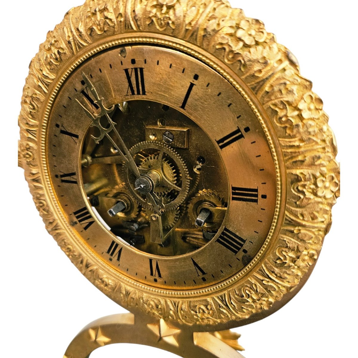 Early 19th-century Skeleton Clock-photo-6