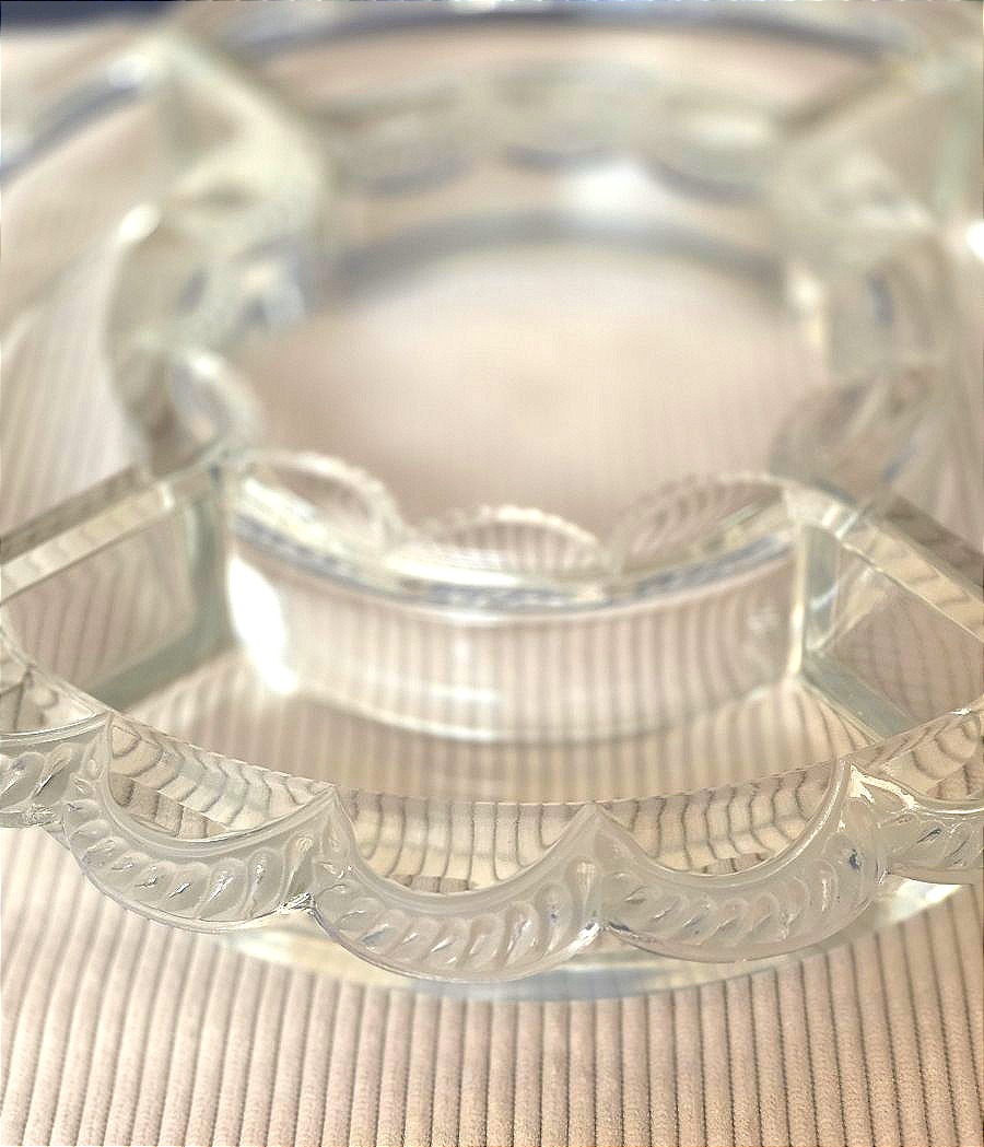 Centre de table en cristal Lalique France -photo-4
