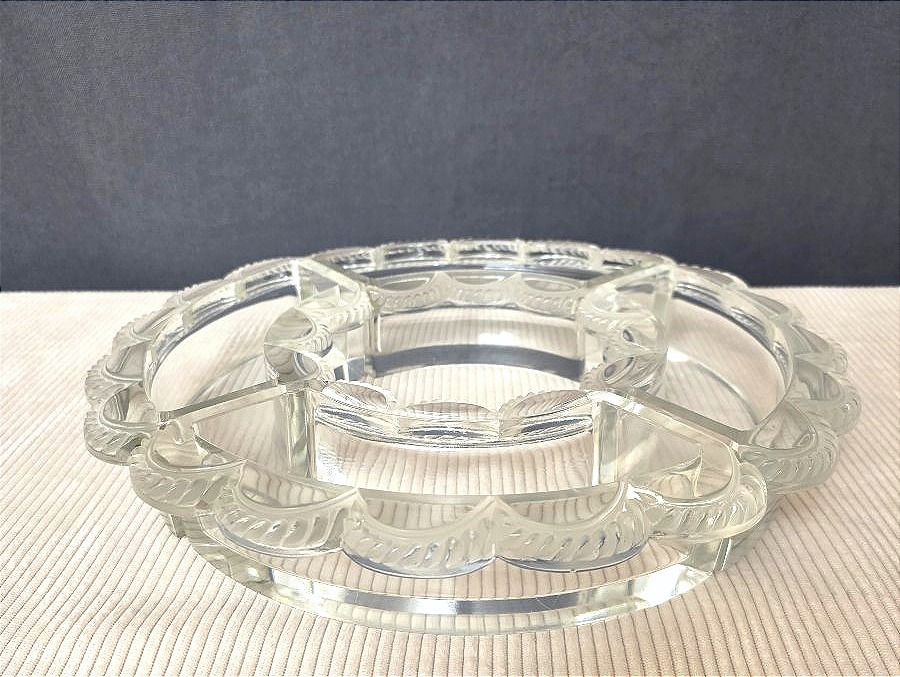 Centre de table en cristal Lalique France -photo-2