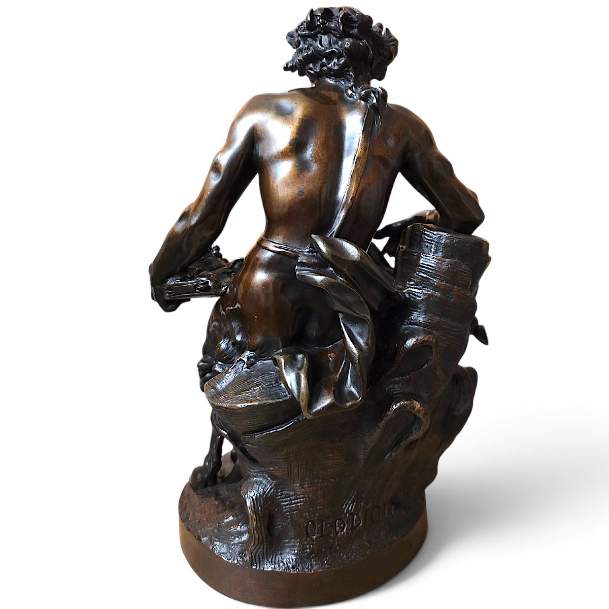 Important 19th-century Bronze Signed By Clodion-photo-2