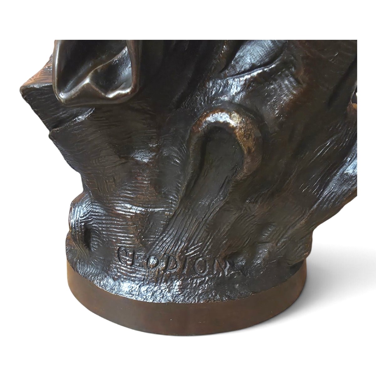 Important 19th-century Bronze Signed By Clodion-photo-5