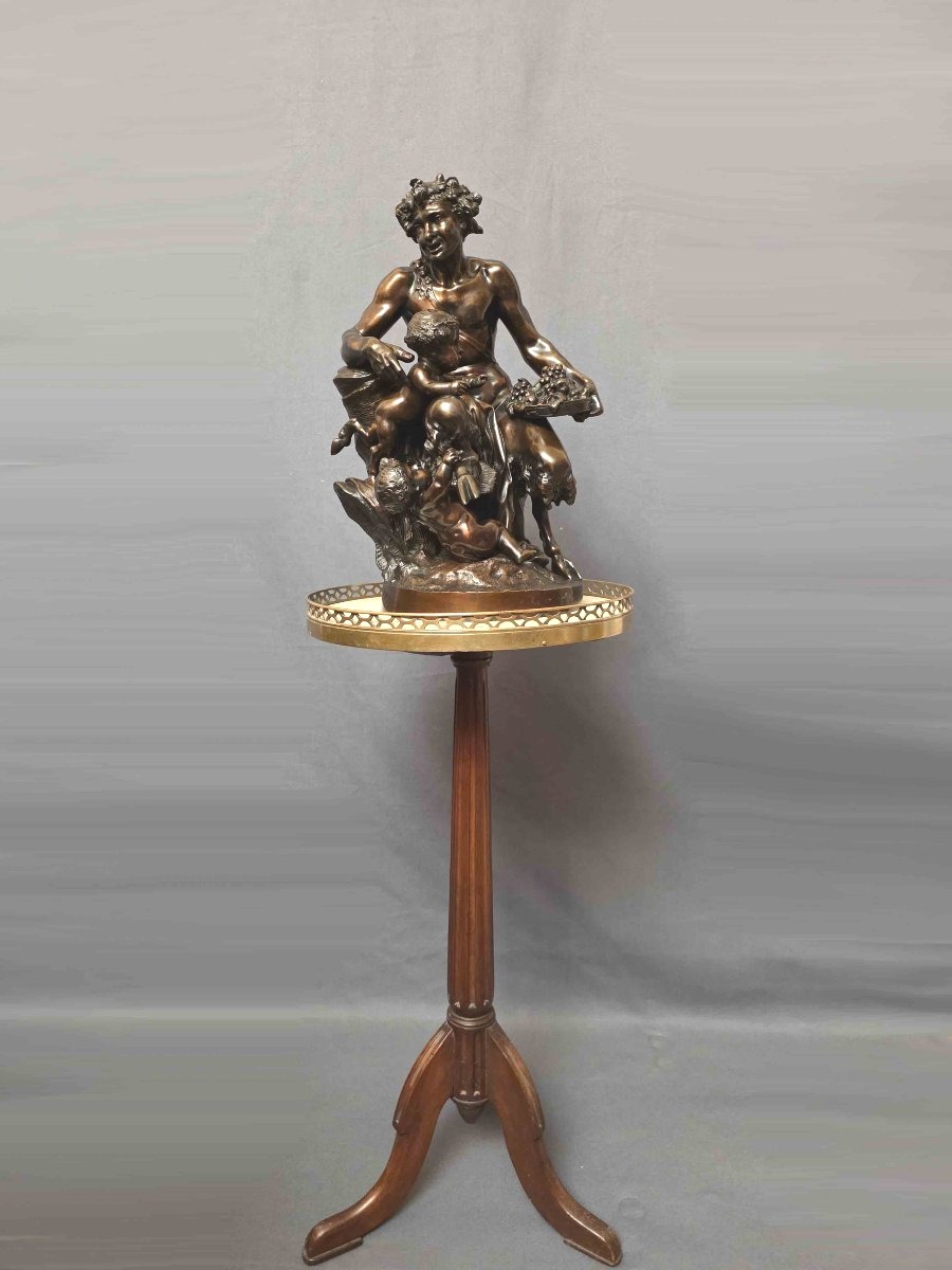 Important 19th-century Bronze Signed By Clodion-photo-7