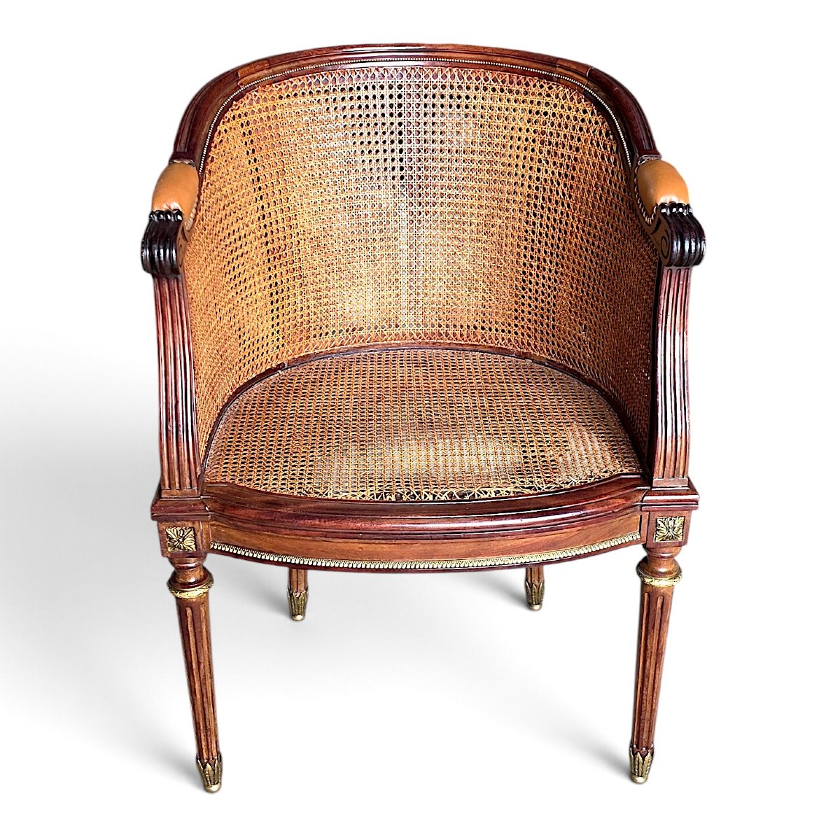 Bureau et son fauteuil style Louis XVI-photo-6