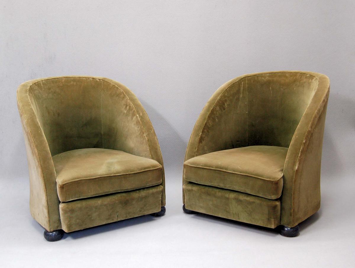 Art Deco Armchairs
