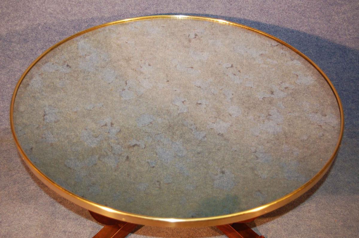 Jules Leleu (1883-1961) Table Basse vers 1950-photo-1