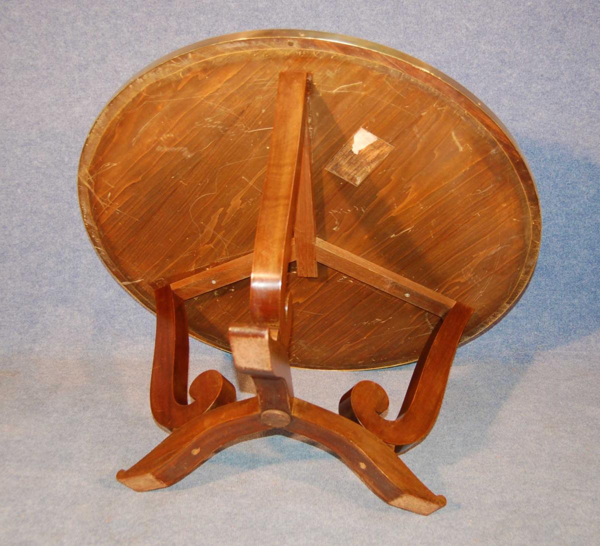 Jules Leleu (1883-1961) Table Basse vers 1950-photo-4