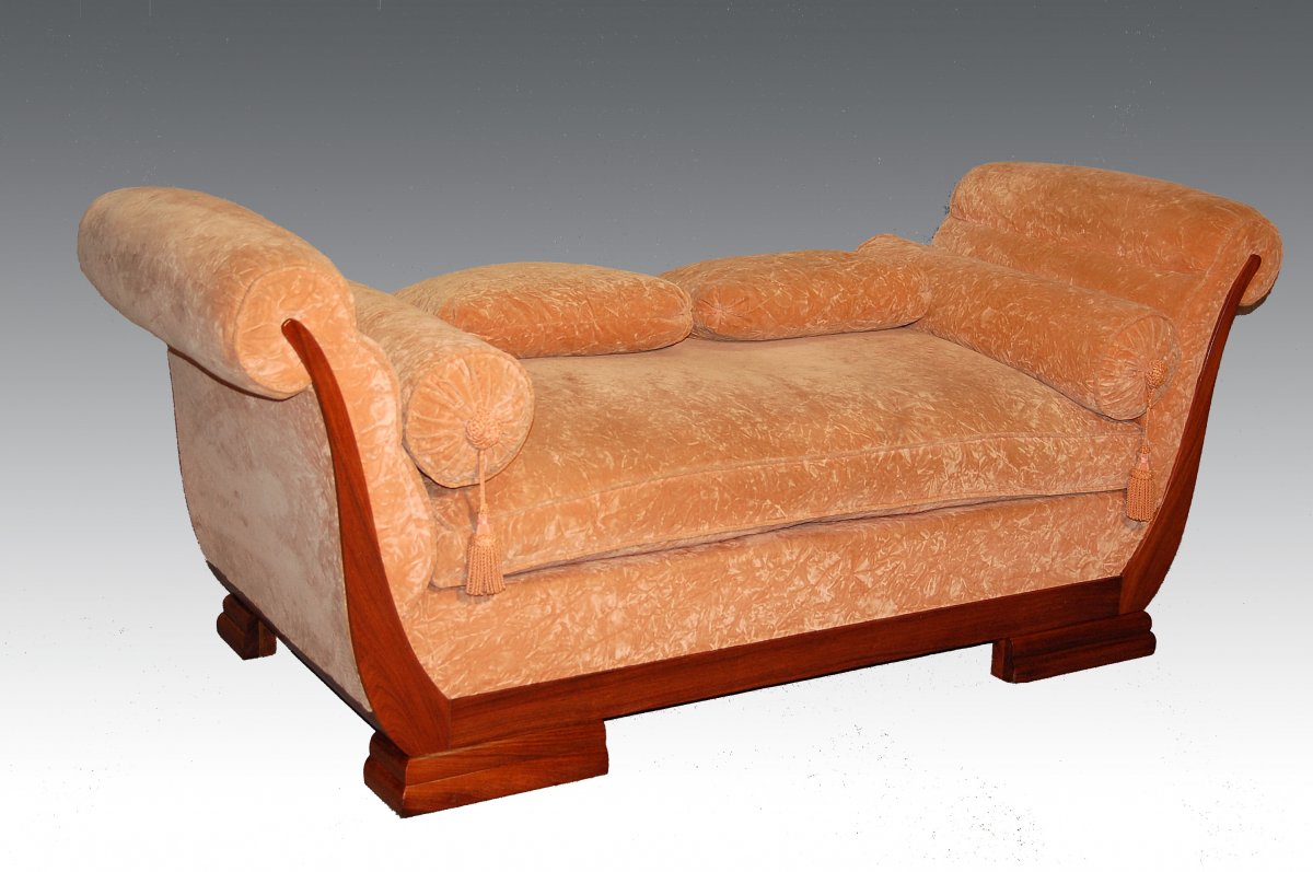 Art Deco Rosewood Daybed