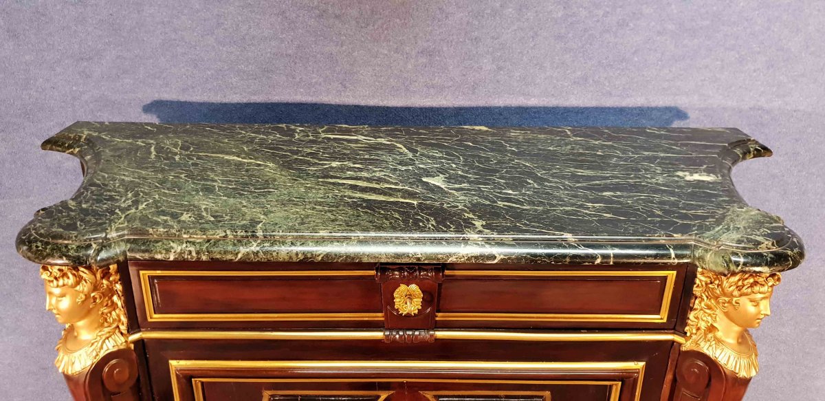 Gueret Frères Important Meuble d'Appui De Style Louis XIV -photo-3
