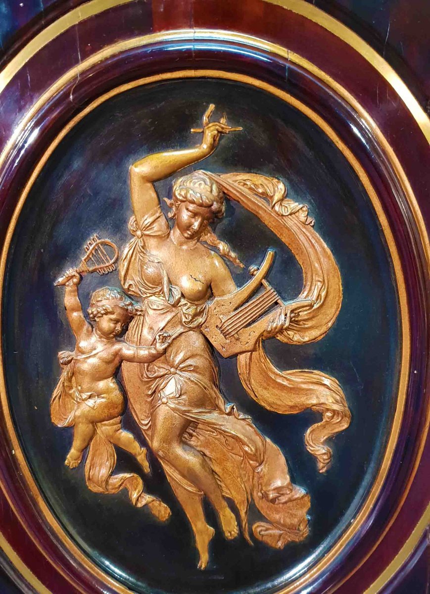 Gueret Frères Important Meuble d'Appui De Style Louis XIV -photo-1