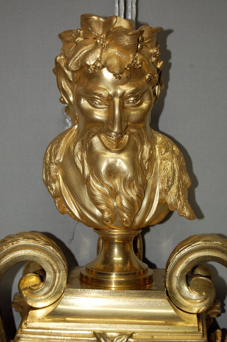 Cartel En Bronze Doré -photo-3