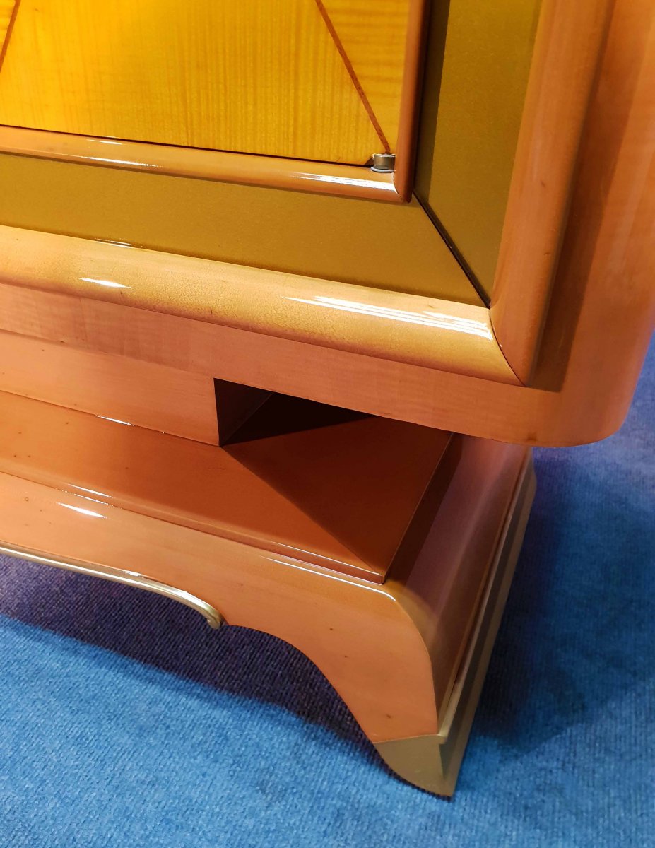 Art Deco Cabinet By Jean Desnos-photo-4