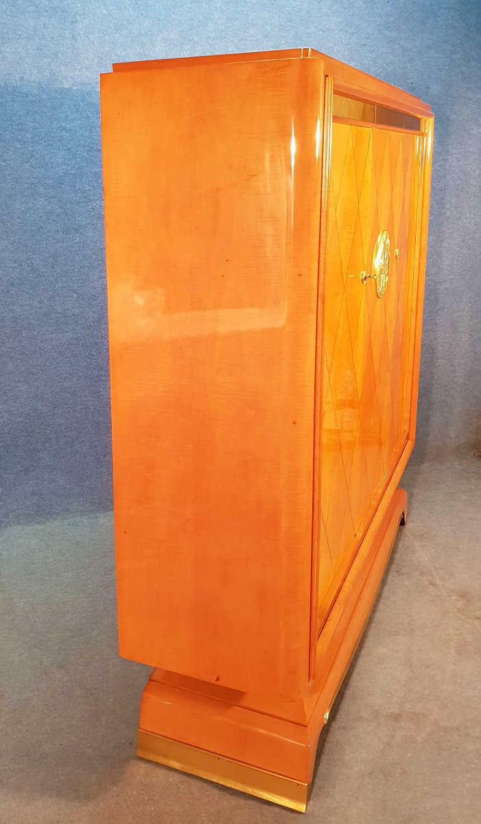 Art Deco Cabinet By Jean Desnos-photo-6
