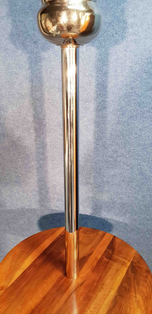Floor Lamp Forming Pedestal Art Deco Period-photo-5