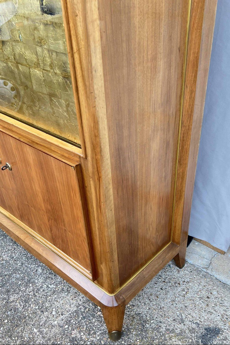 Dominique - André Domin (1883-1962) And Marcel Genevrière (1885-1967) Art Deco Cabinet-photo-2