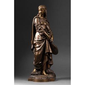 Eutrope Bouret (1833-1906) Sculpture En Bronze