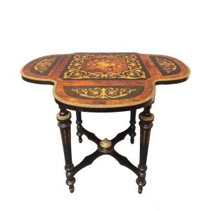Napoleon III Inlaid Living Room Table