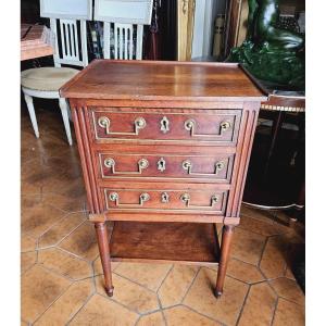 Walnut Chiffonnière Coffee Table, Late 18th Century