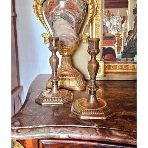 Pair Of Regence Period Candlesticks