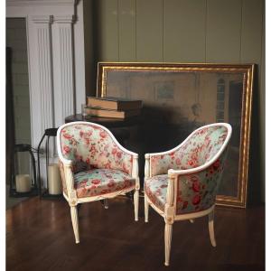 Paire de Fauteuils Art Déco