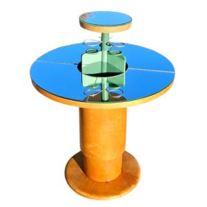 Gueridon à système formant bar vers 1940