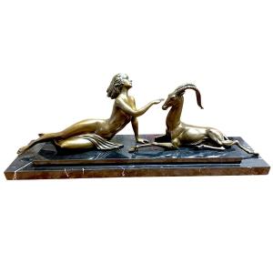 Sculpture Bronze d'après Fayral Pierre le Faguays 