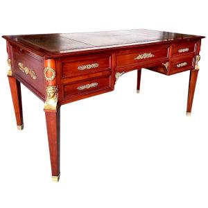 St. Empire Desk With Caryatids