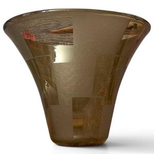 Important vase Art Déco 37Ø Daum † Nancy France