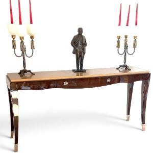 Large Art Deco-style Console Table
