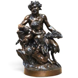 Important 19th-century Bronze Signed By Clodion