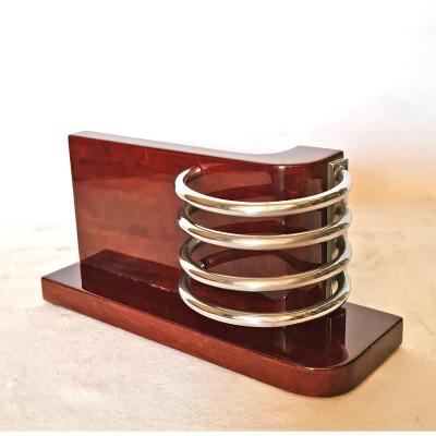 Modernist Art Deco Paper Holder By Louis Prodhon In Paris