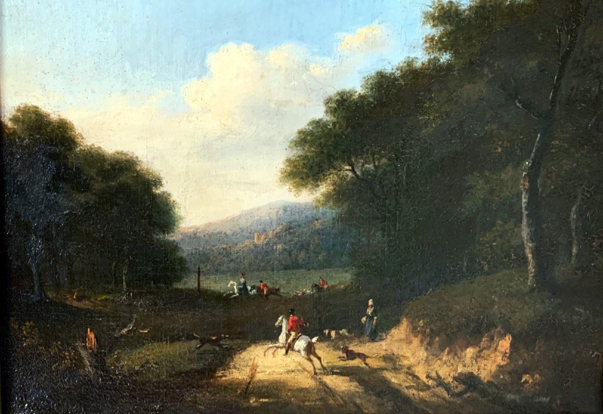 Chasse à Courre Carle Vernet (1758/1836) Entourage-photo-2