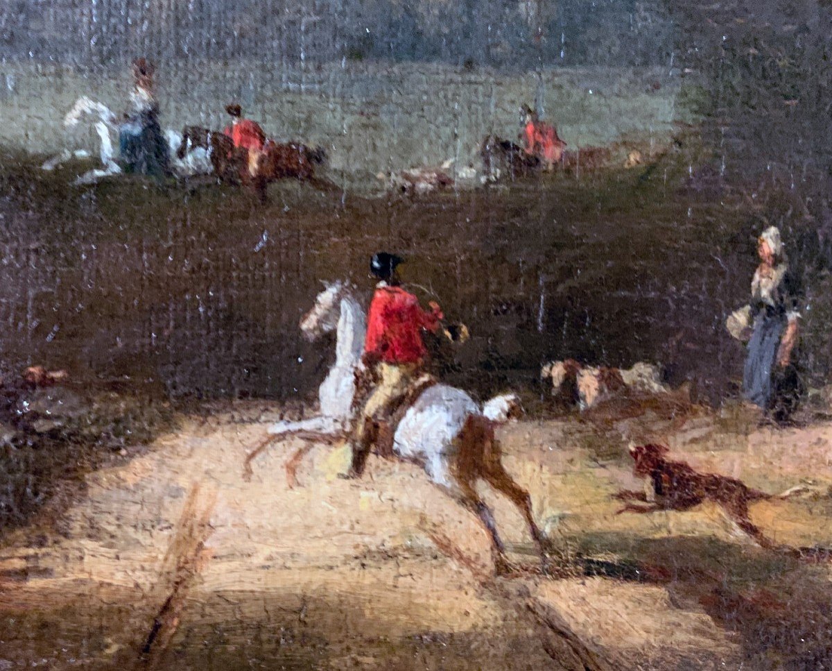 Chasse à Courre Carle Vernet (1758/1836) Entourage-photo-3