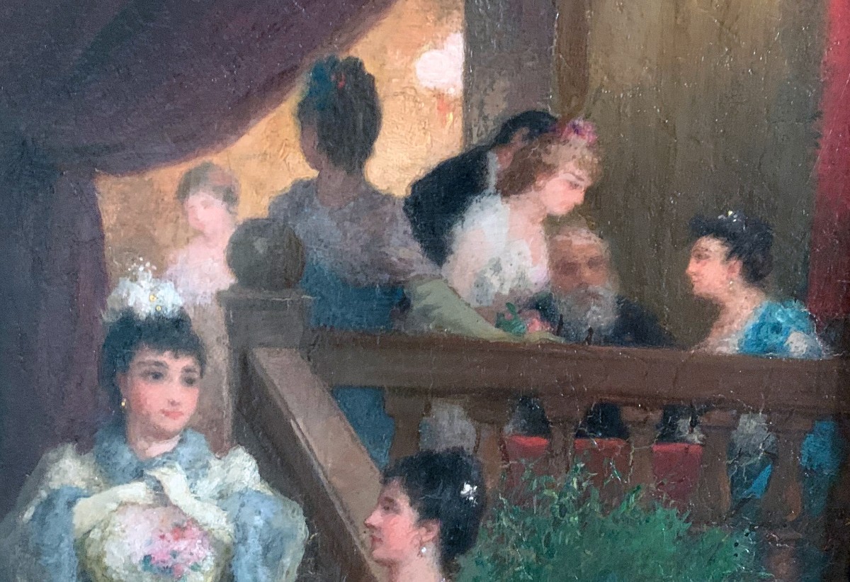 Entracte au théâtre Jules Massé (1825/1899)-photo-1