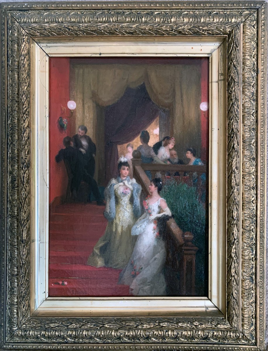 Entracte au théâtre Jules Massé (1825/1899)