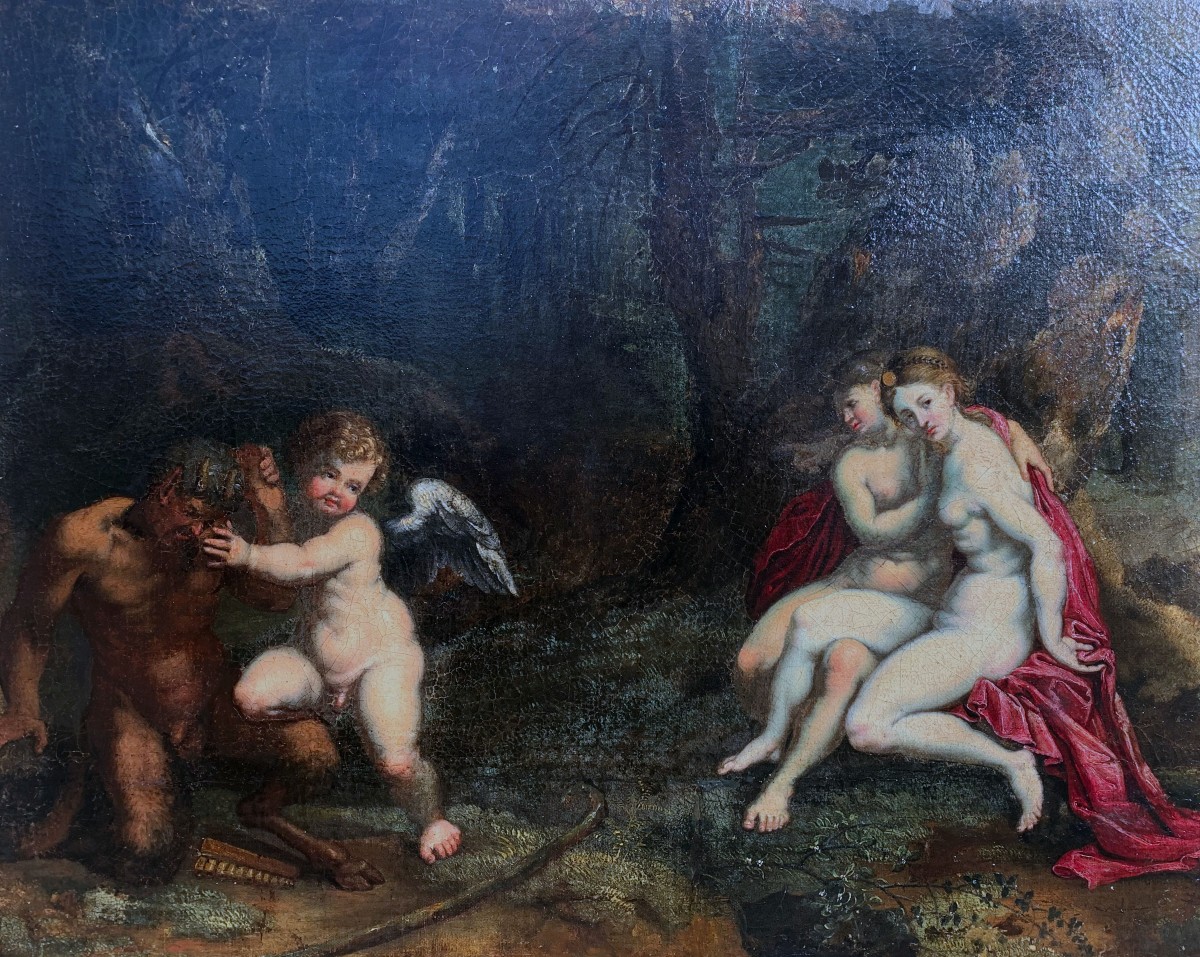 Le vice et la vertu (entourage de) Hendrick van Balen (1575–1632)-photo-3