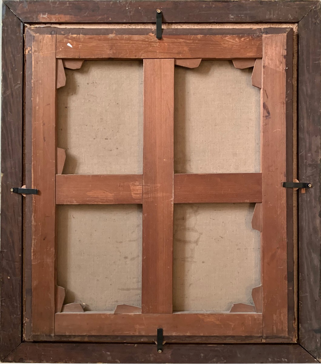 Elegant Woman With Dog, 19th Century (follower) Gerard Ter Borch (1617/1681)-photo-4