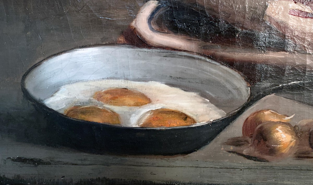Fried Eggs By Charles Merlette (1861–1899)-photo-4