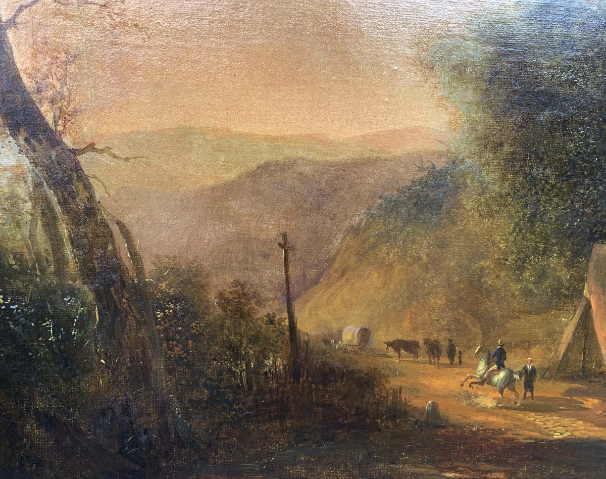 Paysage aux ruines (entourage) Augustus Wall Callcott (1779–1844) -photo-1