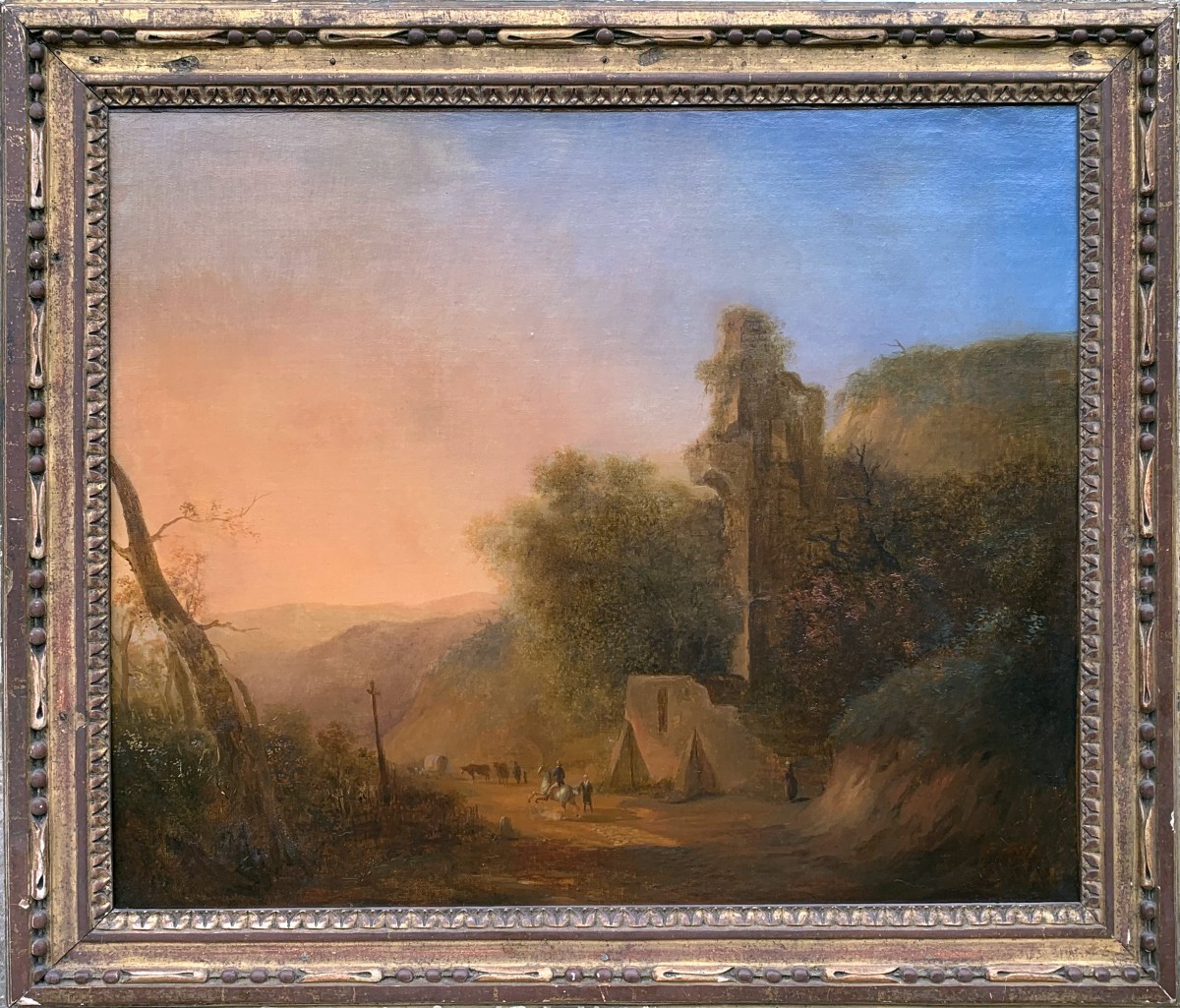 Paysage aux ruines (entourage) Augustus Wall Callcott (1779–1844) 