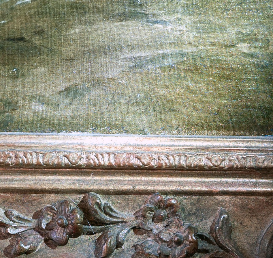 Marine Aux Voiliers By Alfred Vickers - Breath And Elegance-photo-7