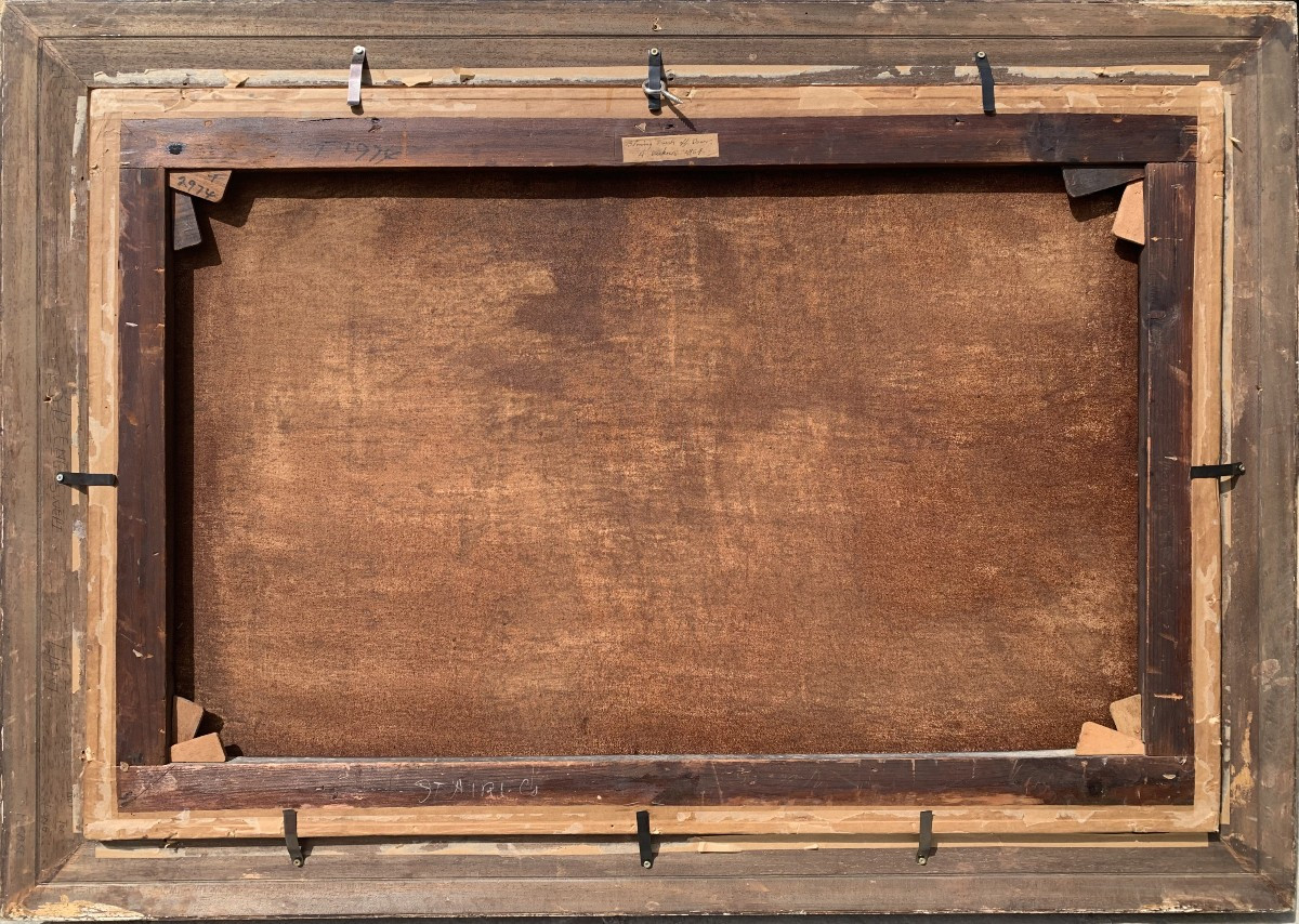 Marine Aux Voiliers By Alfred Vickers - Breath And Elegance-photo-8