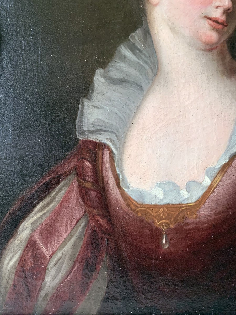Dame de qualité– Entourage de Alexis Grimou (1678/1733)-photo-3
