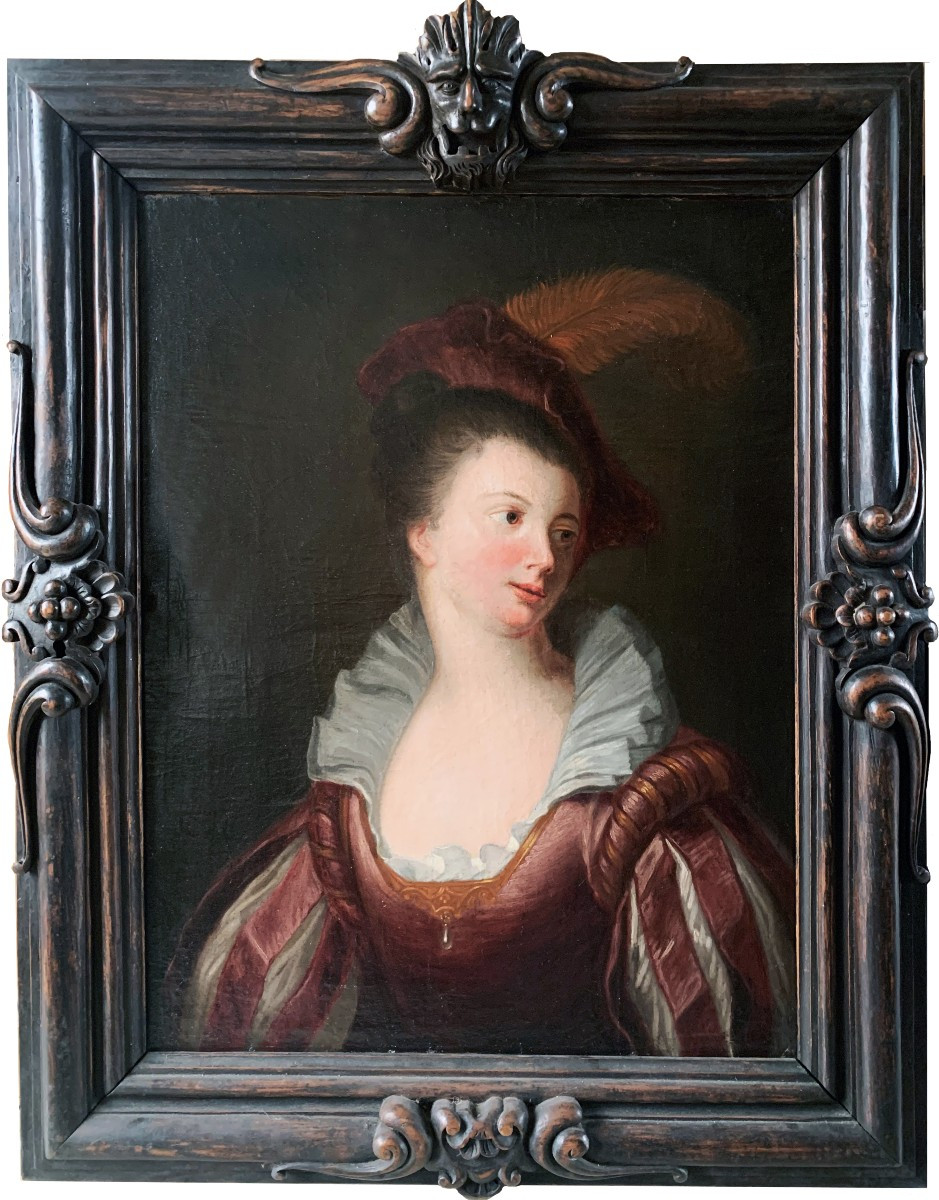 Dame de qualité– Entourage de Alexis Grimou (1678/1733)