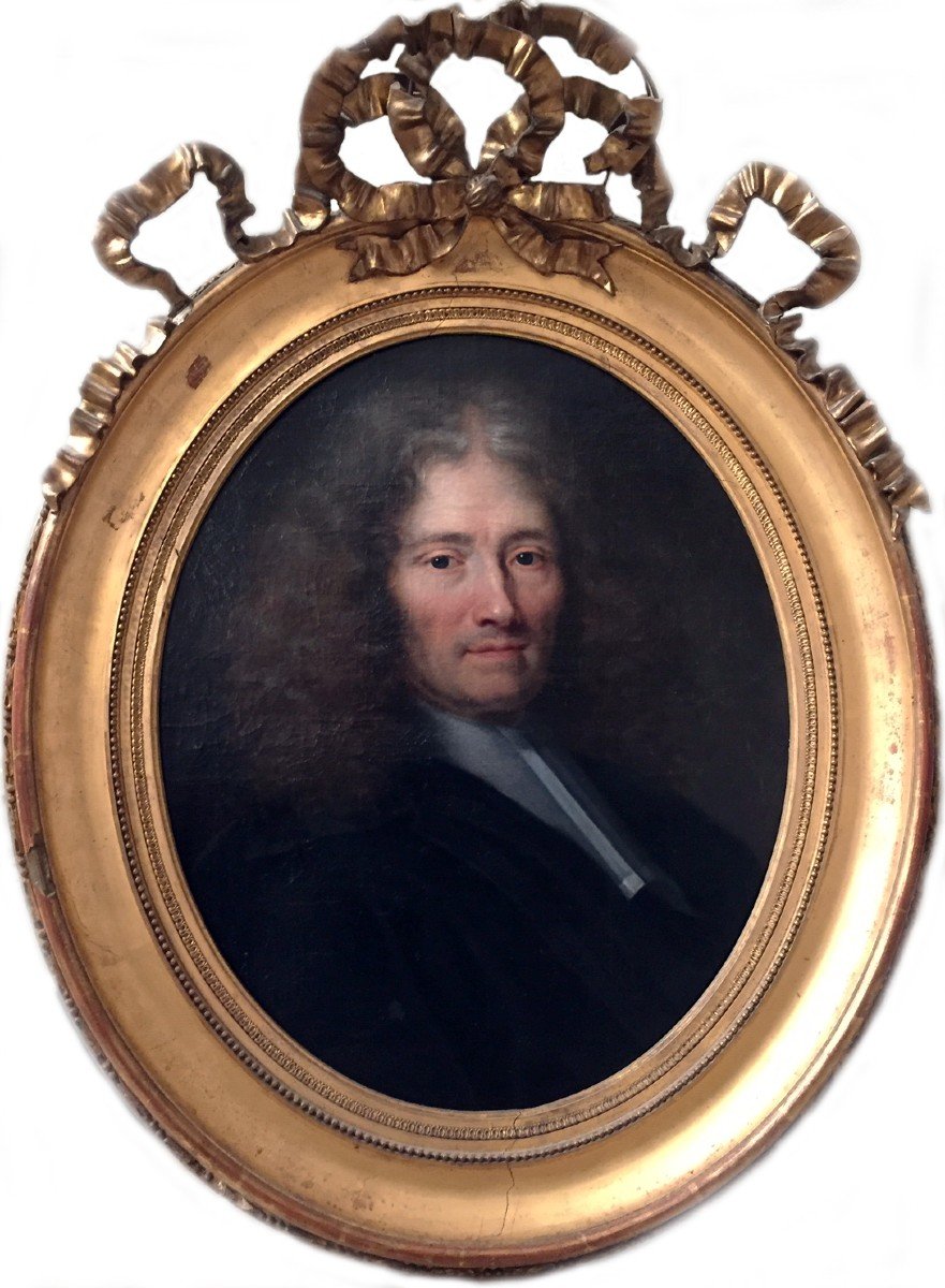 Portrait  D’homme Claude Lefèbvre (1632/1675) Entourage