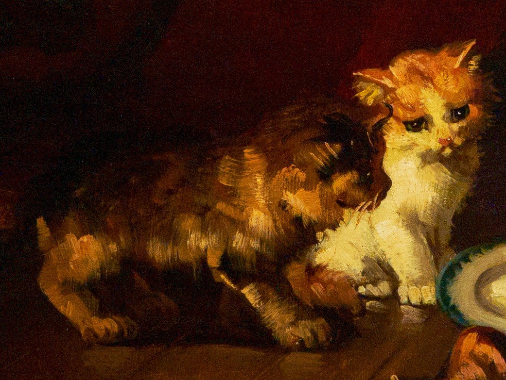 Kittens Att. Brunel De Neuville (1852/1941)-photo-1